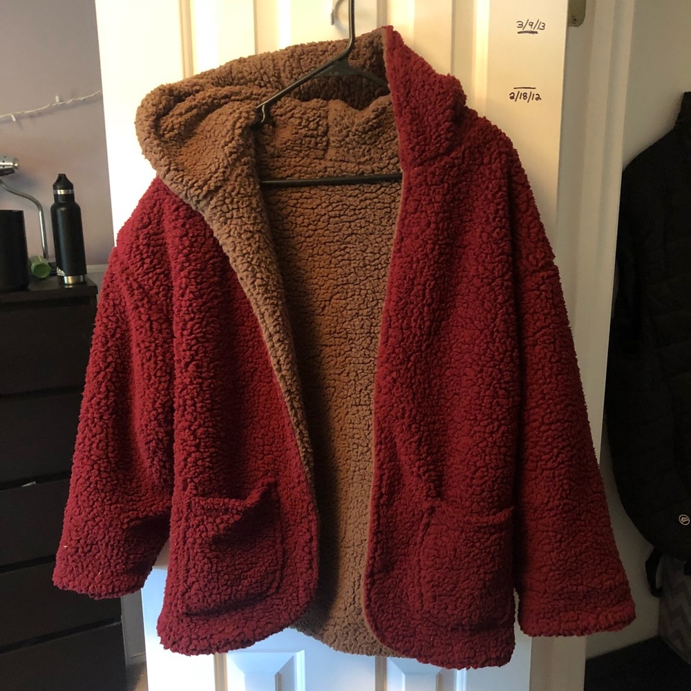 Fuzzy reversible jacket